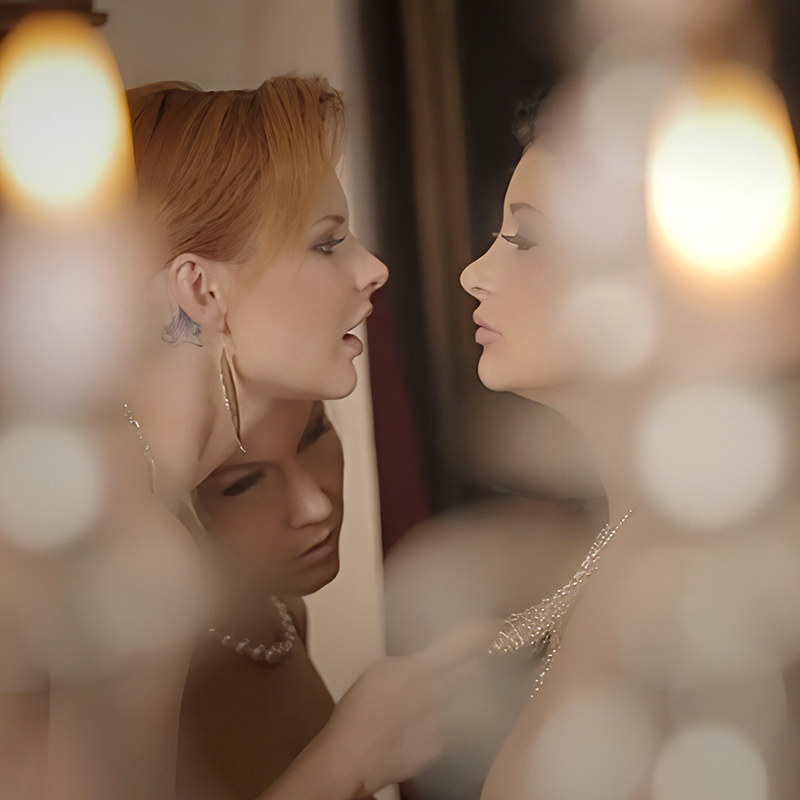 Passionate Porn - Two women kiss and explore each others bodies